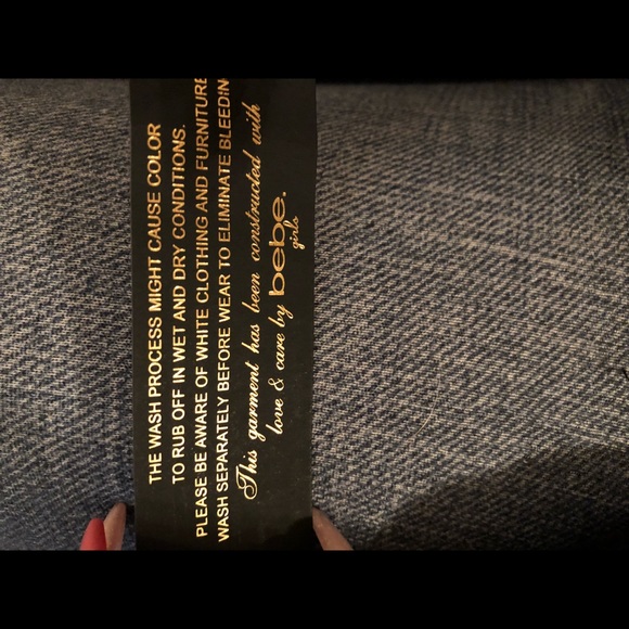 👽 SOLD 👽 bebe girls sweat suit - Picture 4 of 4